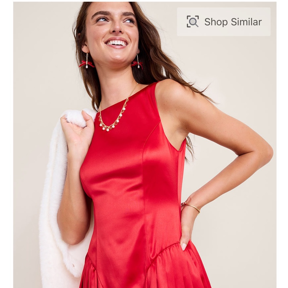 Francesca's Collections Red Mini Dress